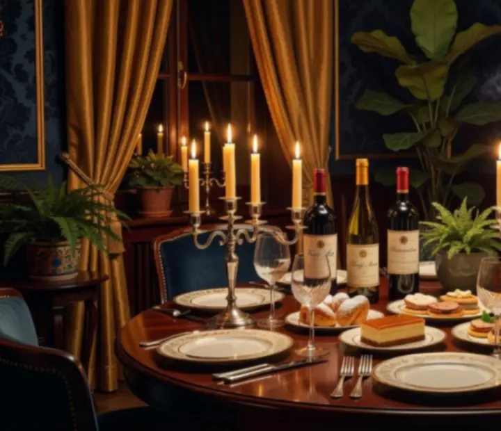 Exkluzív vállalati vacsora privát teremben, fine dining szervizzel